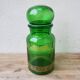 Pot dit d'apothicaire en verre vert