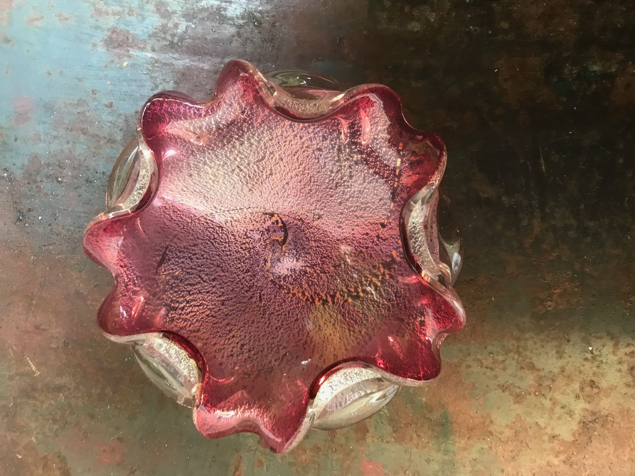 Empty ashtray Murano pocket