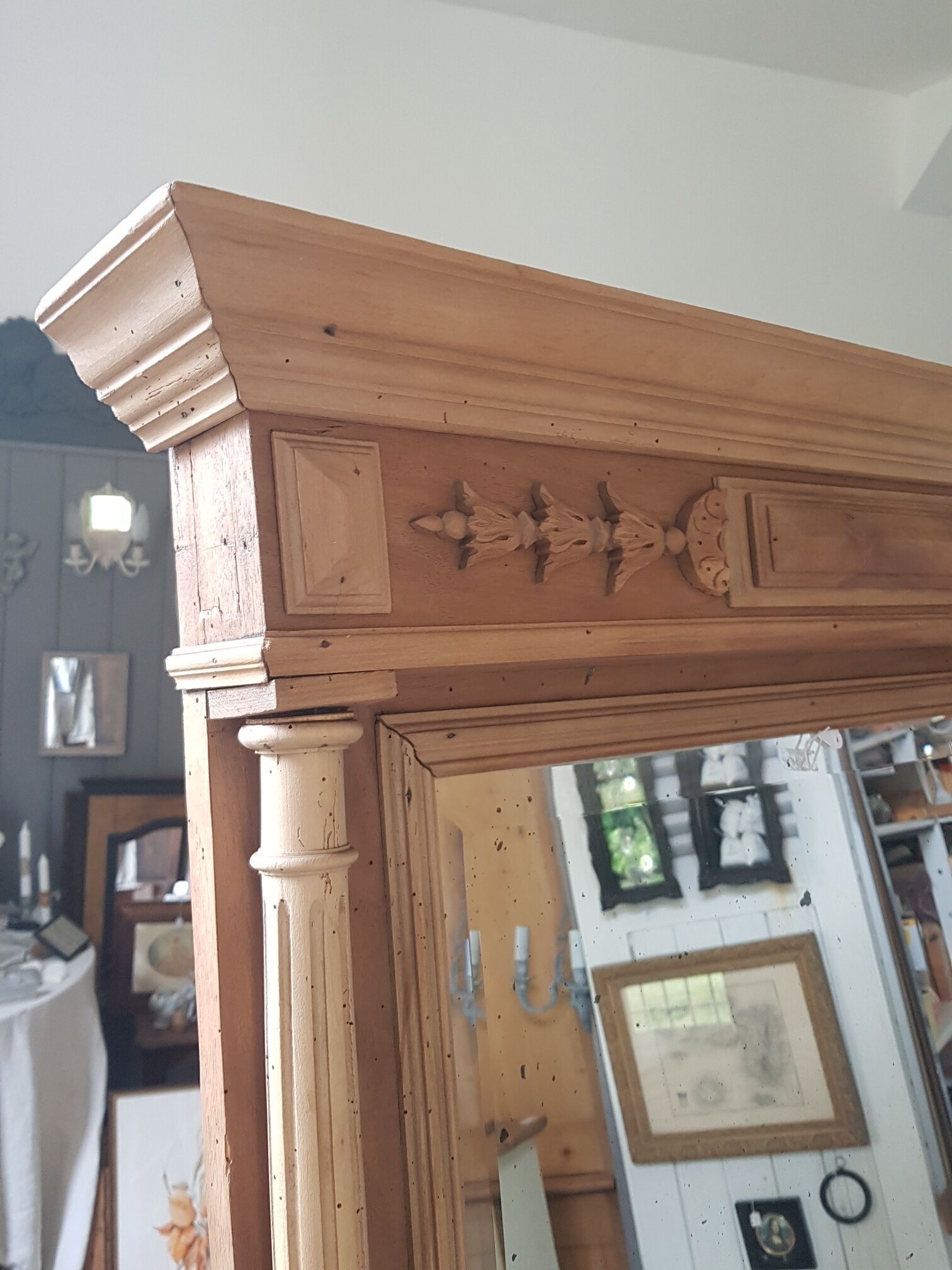 Mirror trumeau henri ll