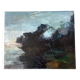 Tableau abstrait sur toile