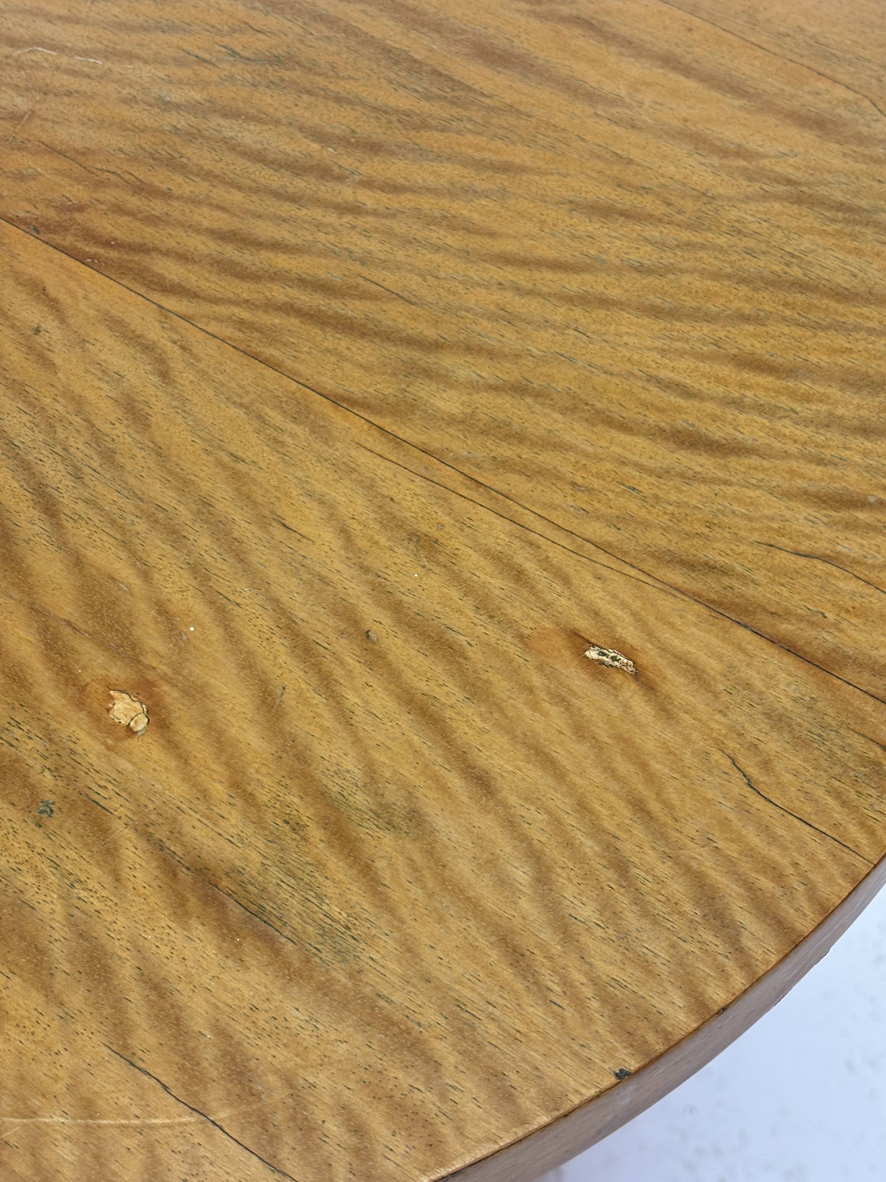 Art Deco Side Table Plant Table Oak 40's Design