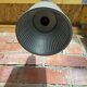 Antique grey metal pendant light with vintage dimmer