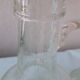 Bubble glass carafe
