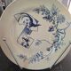 Set of 5 antique plates Choisy-le-Roi Model Kioto Earthenware Ja