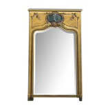 Old trumeau 146cm/89cm old mirror