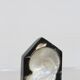 Ashtray, resin and mother-of-pearl inclusions, in the style of Jean Claude Dresse, 1970, vintage