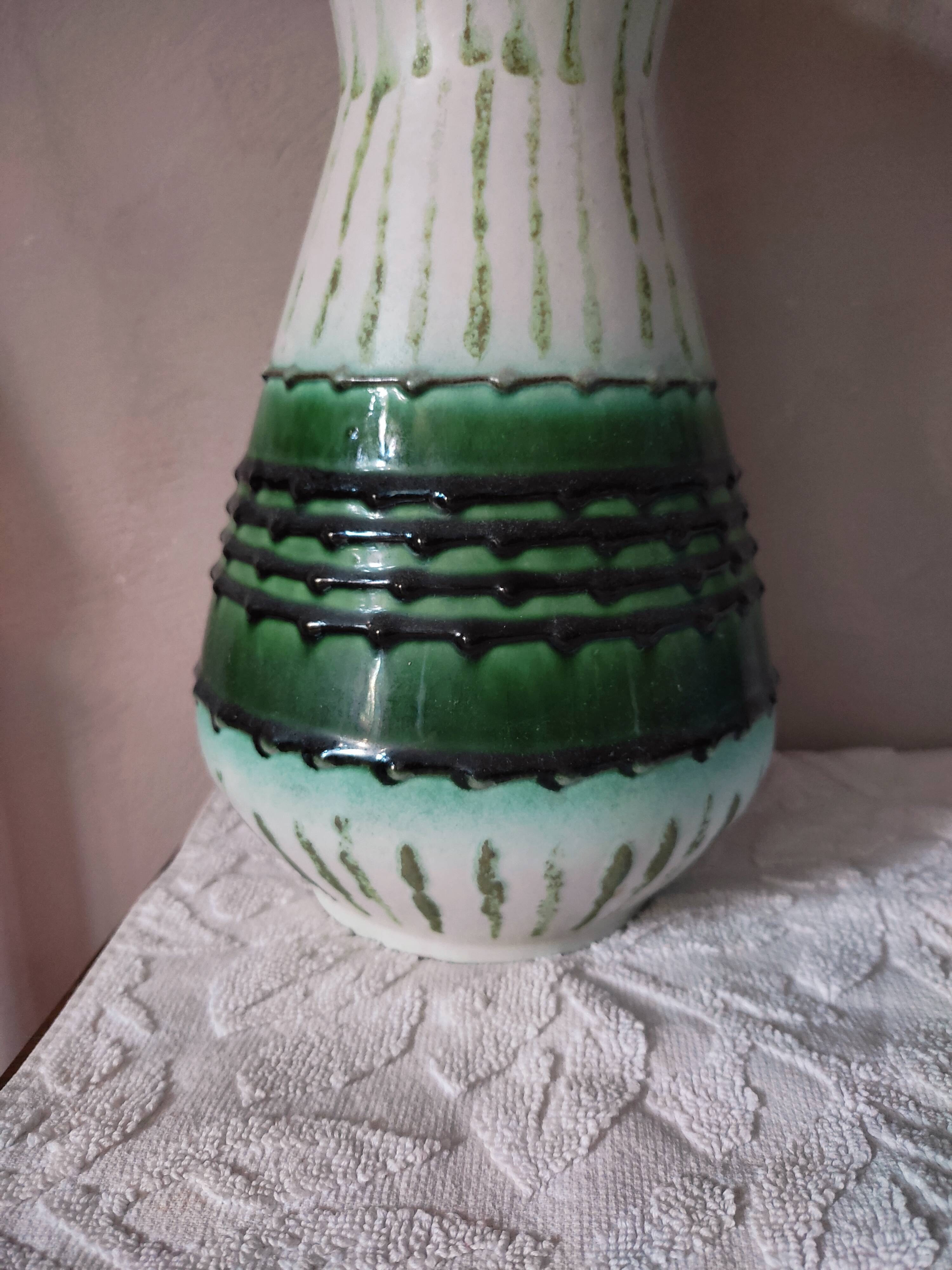 West germany ceramic vase