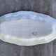 Very large decorative dish in Limoges earthenware