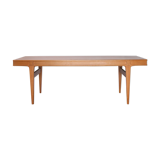Blond teak, Johannes Andersen low table