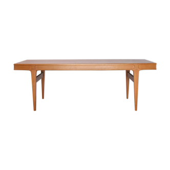 Blond teak, Johannes Andersen low table