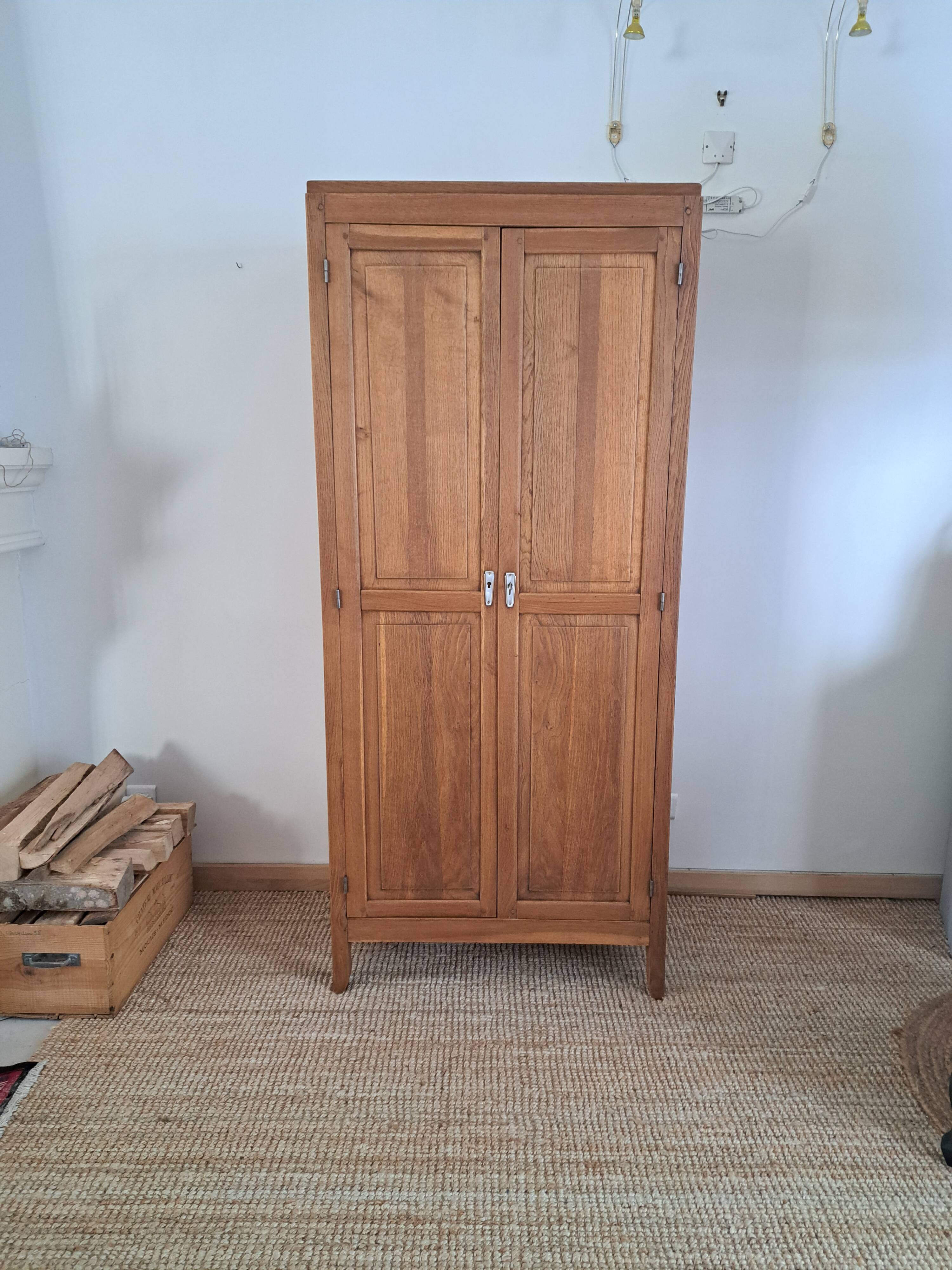 Parisian oak wardrobe