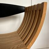 Chaise Curule ligne roset design Pierre Paulin
