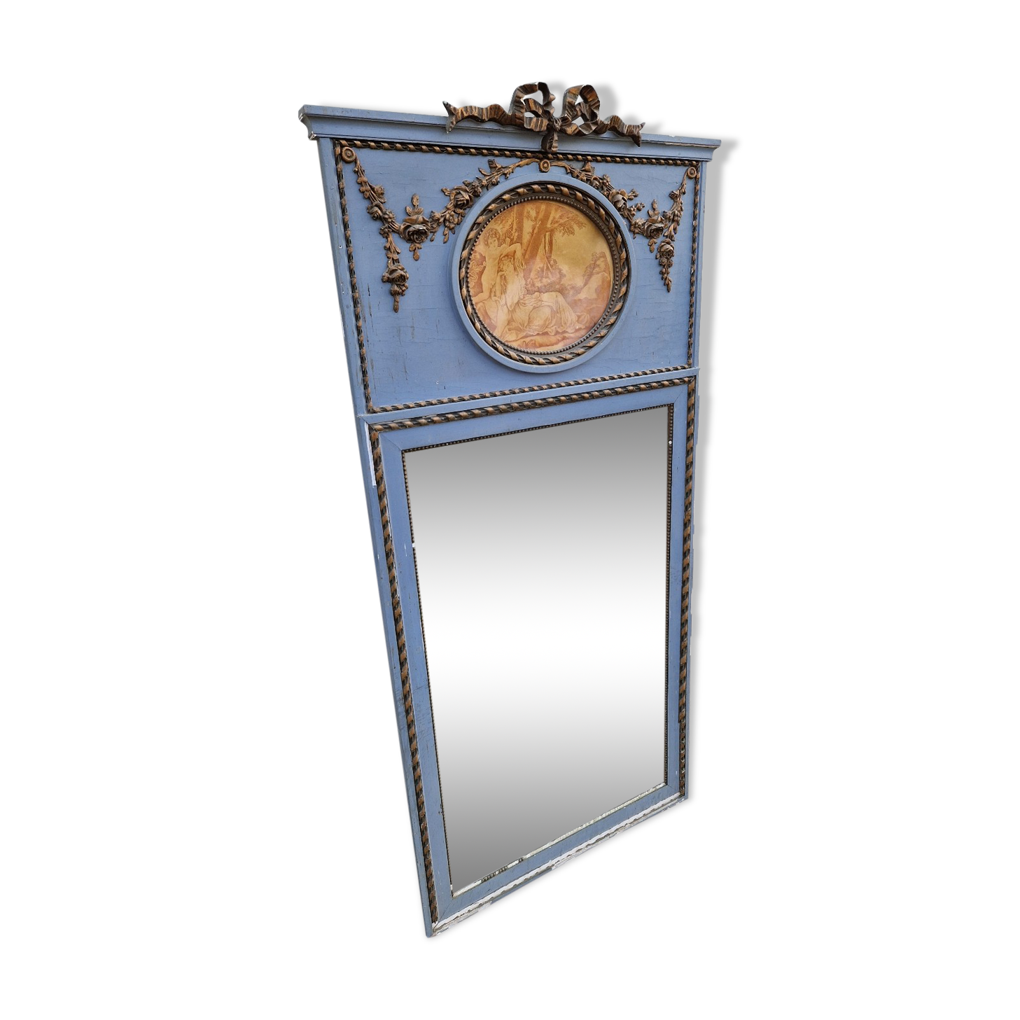 Miroir trumeau dans son jus