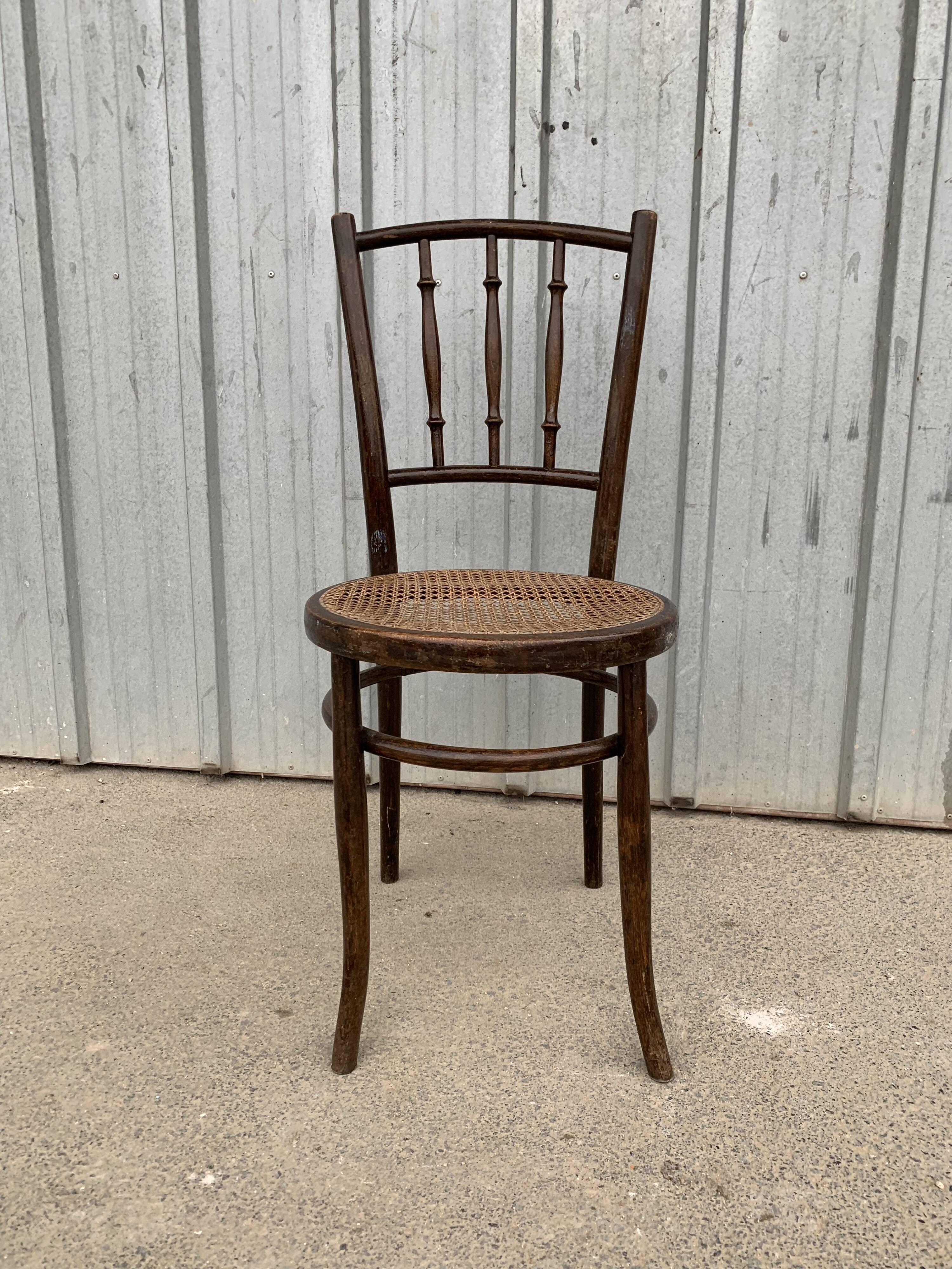 Antique bistro chair