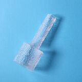 Small Vintage Clear Glass Vase / Single Flower Stylish Vase / Sweden / 2000