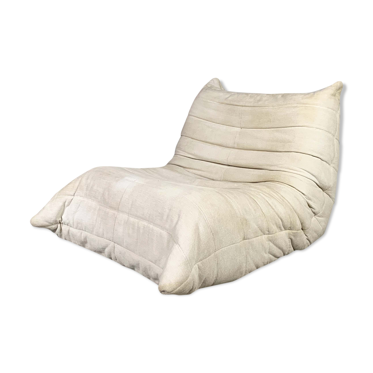 Togo 1 Place Crème by Michel Ducaroy for Ligne Roset, 1970