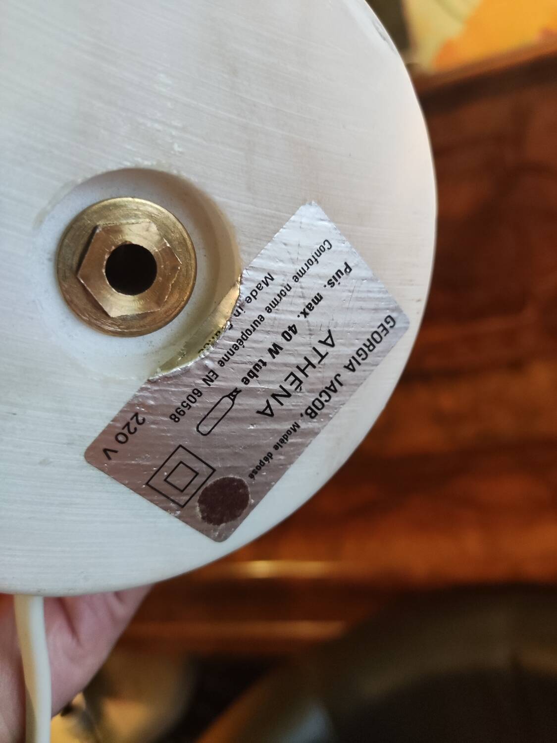 Lampe Athéna par Georgia Jacob