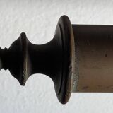 Barre de cheminée /Pare-feu / Ornement de Cheminée, Parure en Laiton ou Bronze Ancien