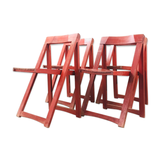 4 chairs folding