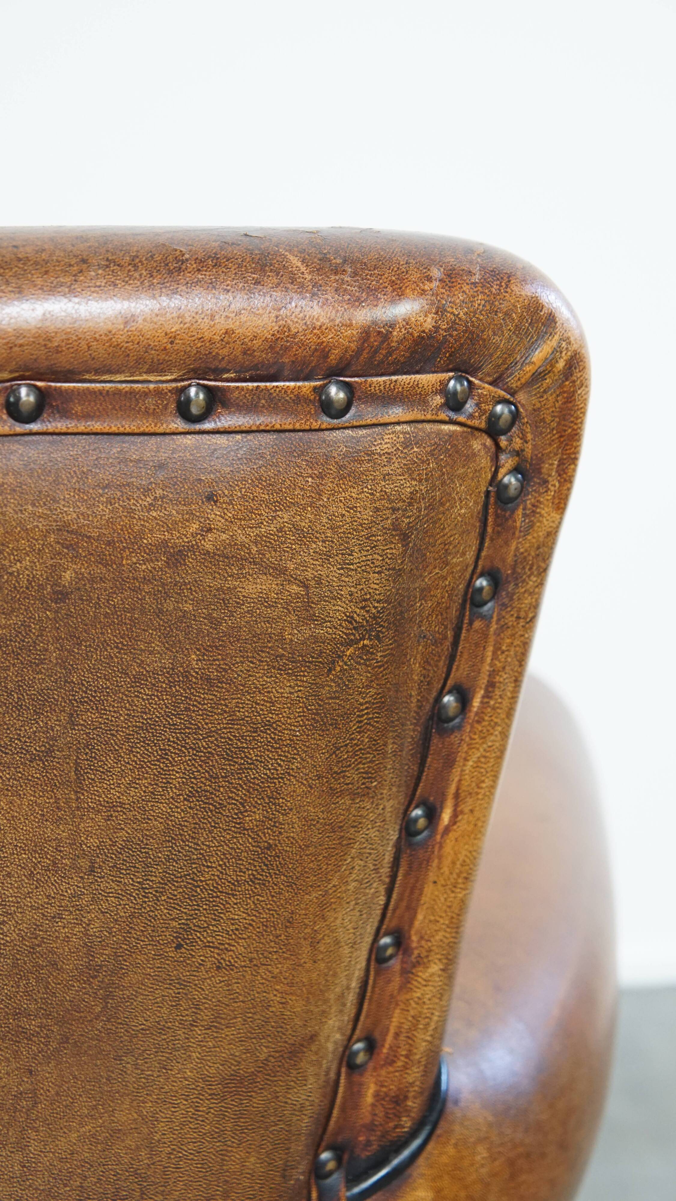 Sheepskin Leather Armchair