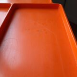 Boby wheeled box by Joe Colombo, published by Bieffeplast.