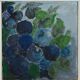 Swedish Oil on Canvas – “Blue Berries” by Martin Kallerup