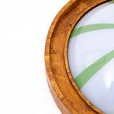 Unique Art Deco ceiling lamp, Poland, 1950s.