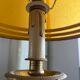 Lampe de salon vintage en laiton