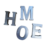 Lot of metal letters