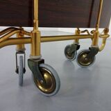 Vintage rosewood tea cart from Gerlinol, 1970s.