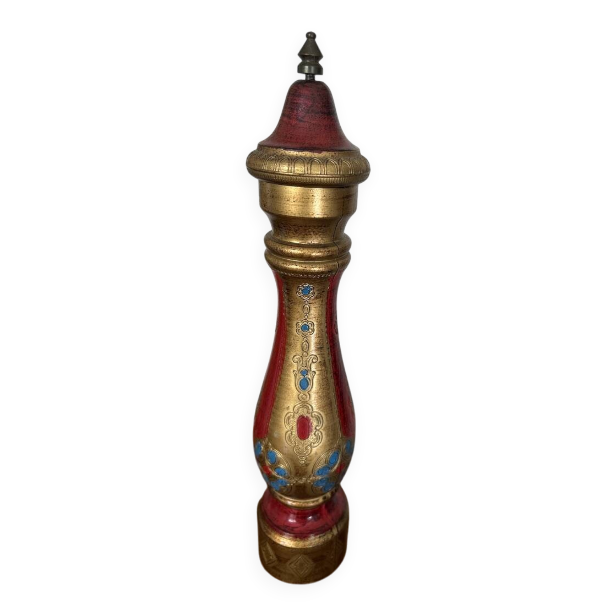 Poivrier florentin bois polychrome