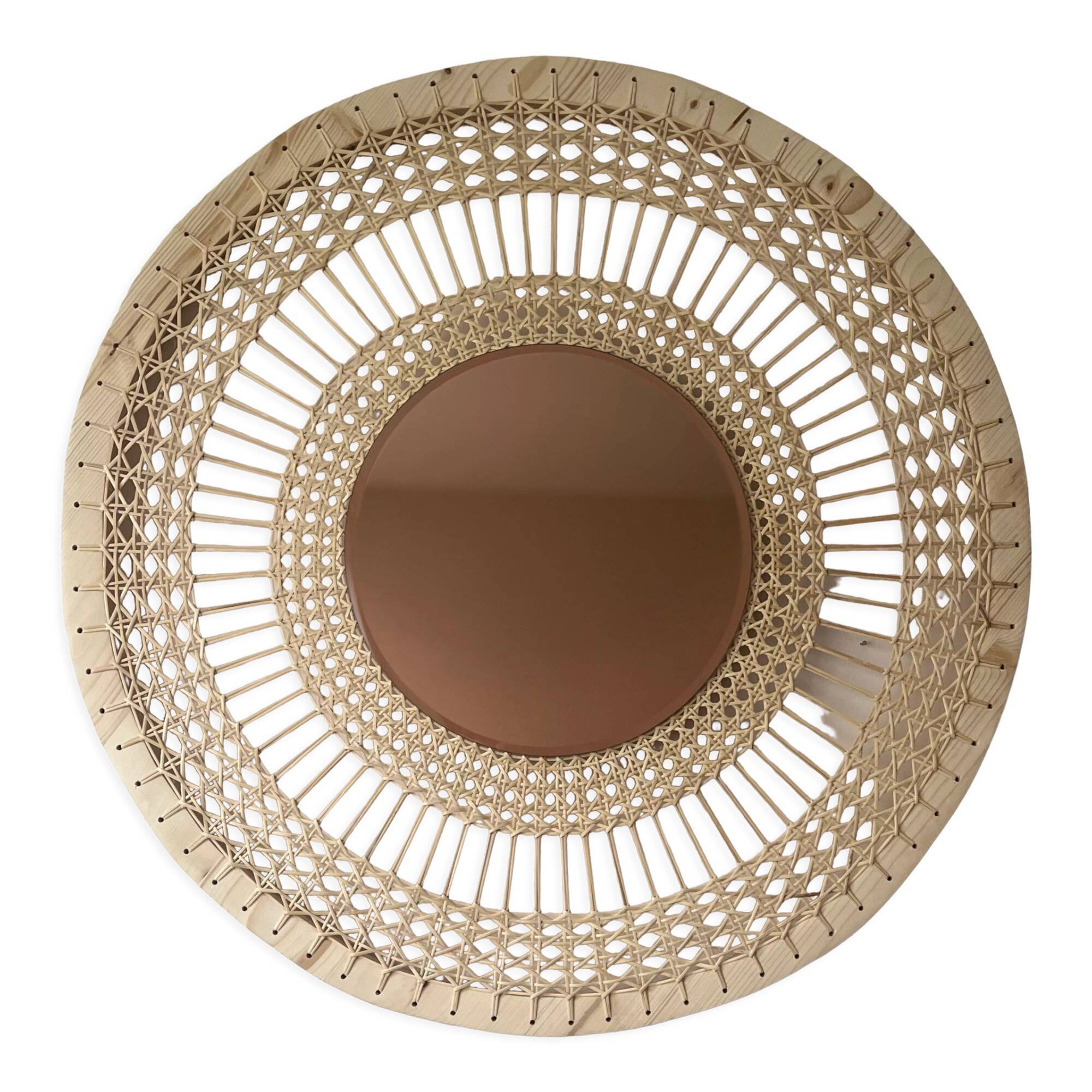 Decorative mirror in sun canning