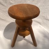Tripod workshop stool with screws, 1970