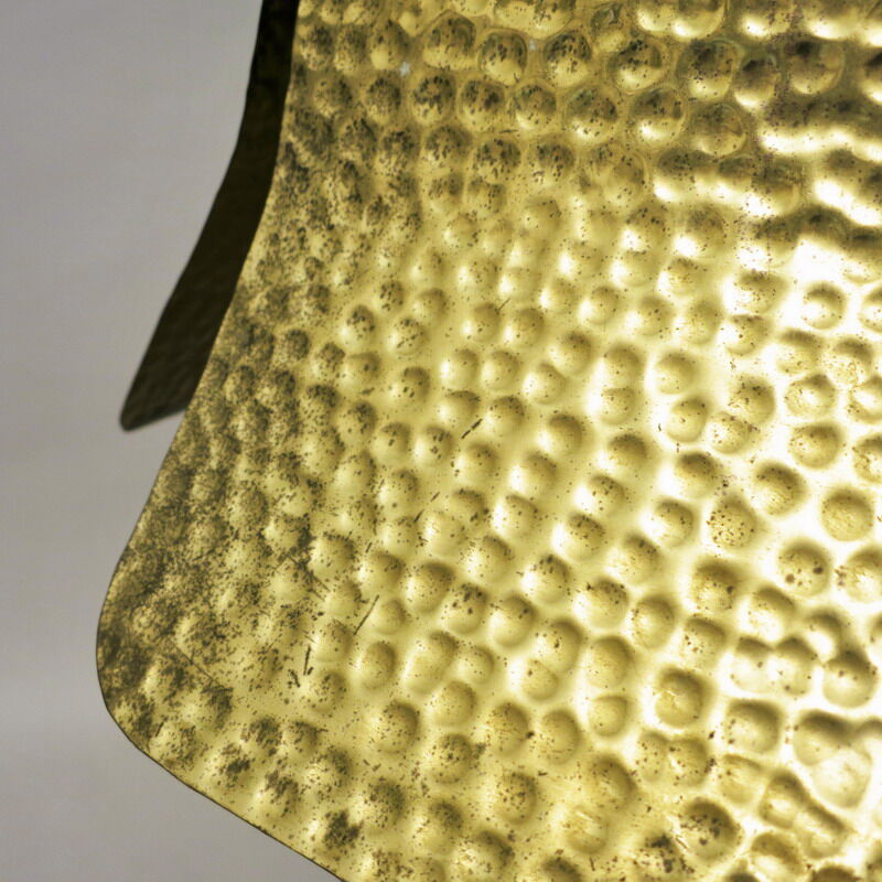 Suspension 60 years hammered brass