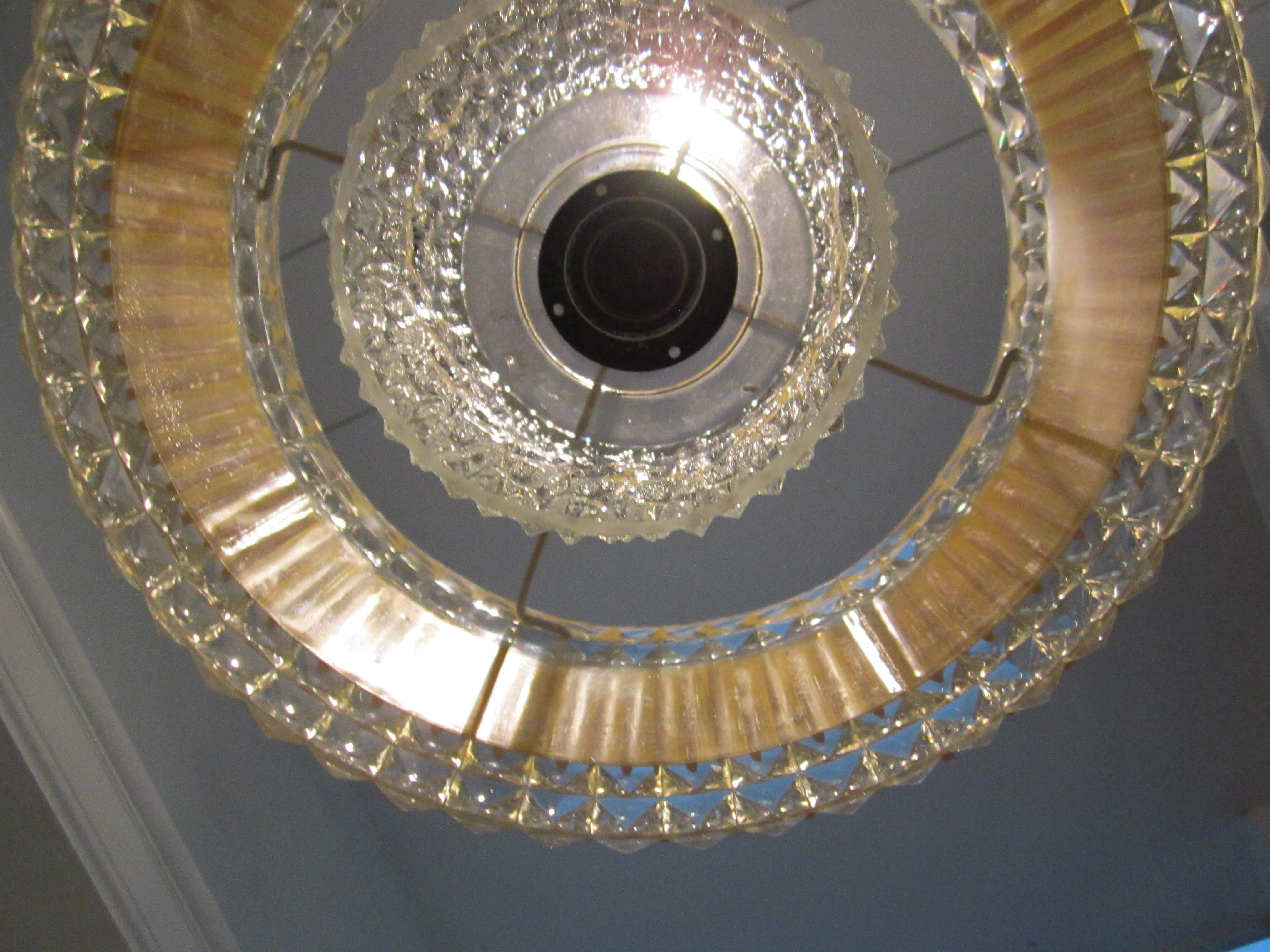 Hanging lamp years 70