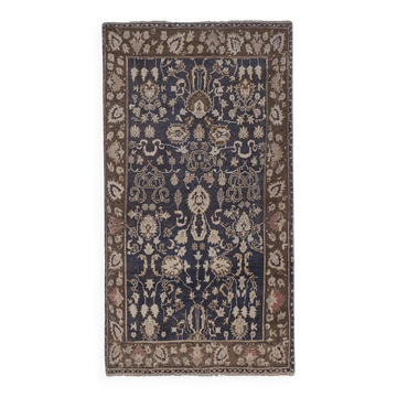 Vintage Turkish handmade rug 130x219 cm