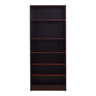 Mahogany bookcase, Danish design, 1970s, production: Denmark