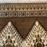 Vintage Persian oriental wool rug