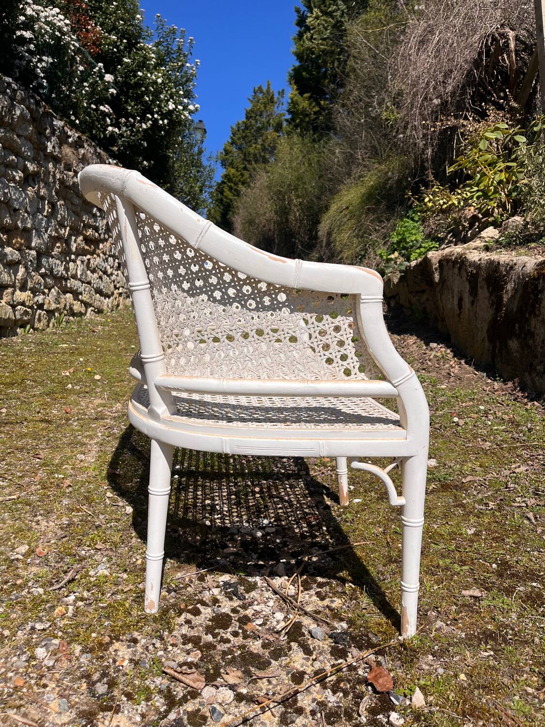 French Riviera bench seat 1970