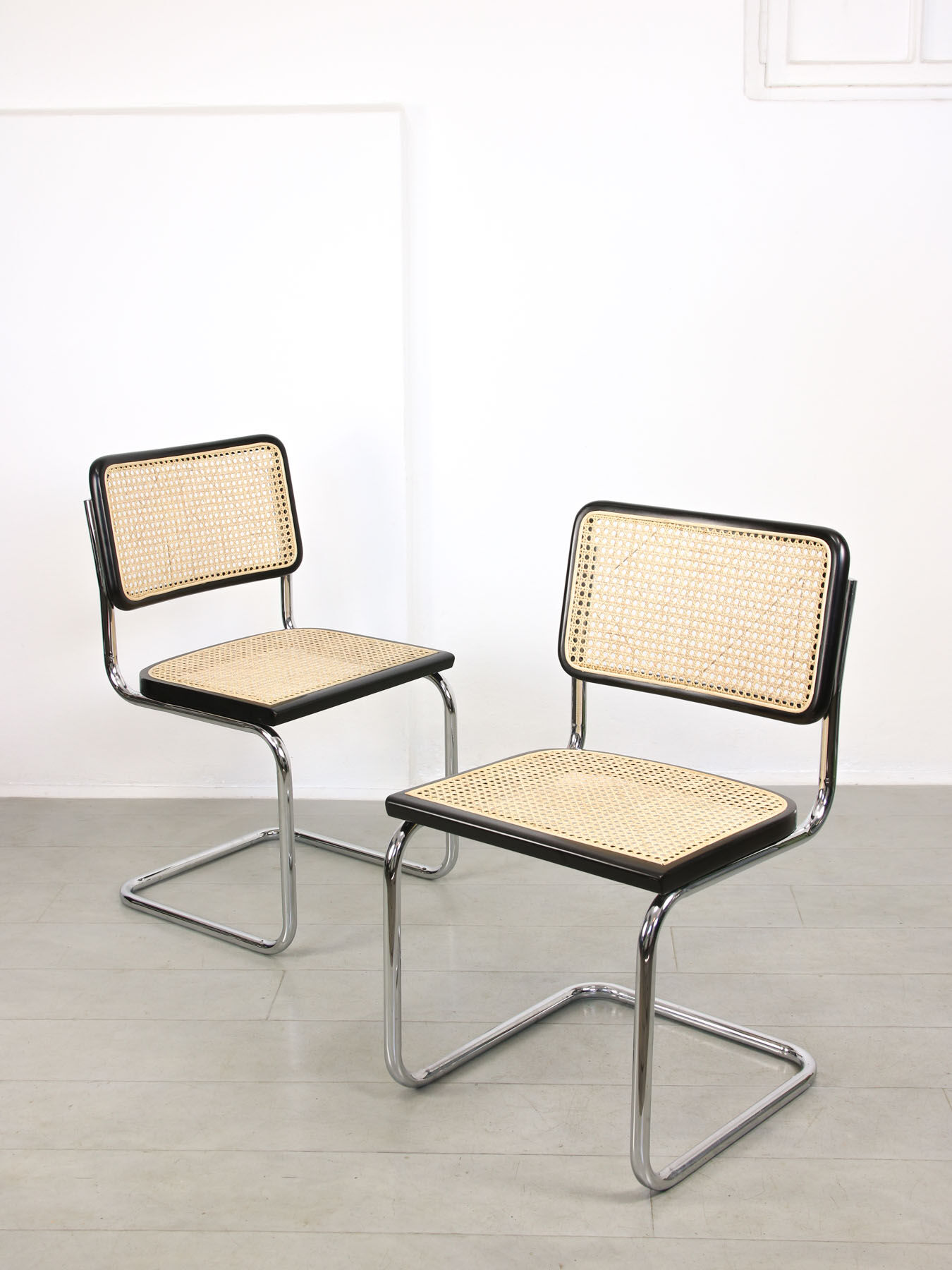 Vintage black B32 Cesca Chair by Marcel Breuer, 90s