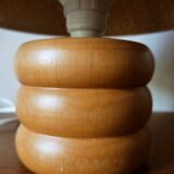 Bedside lamp in light wood