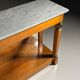 Empire style trumeau with marble top