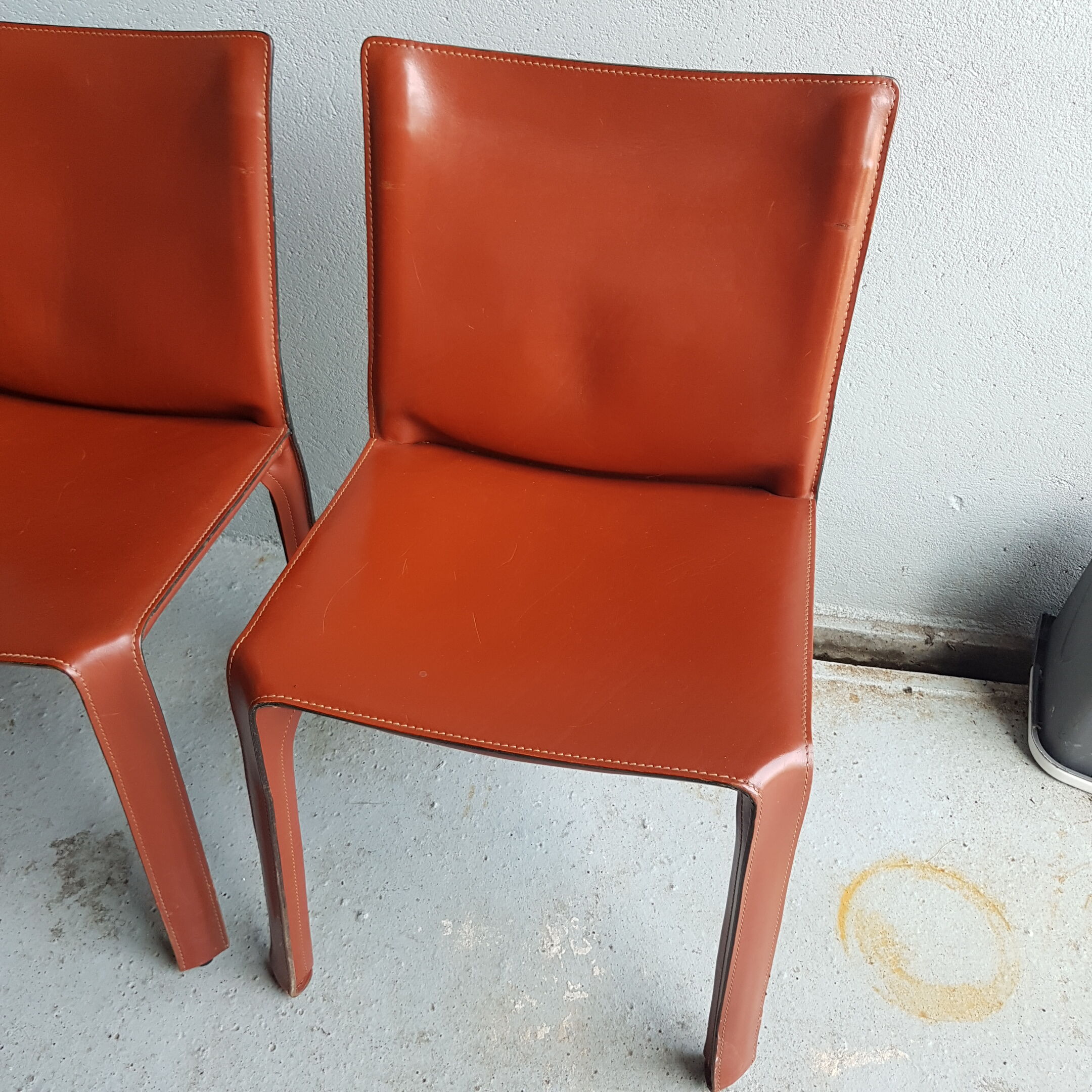 Cab 412 chairs by Mario Bellini for Cassina