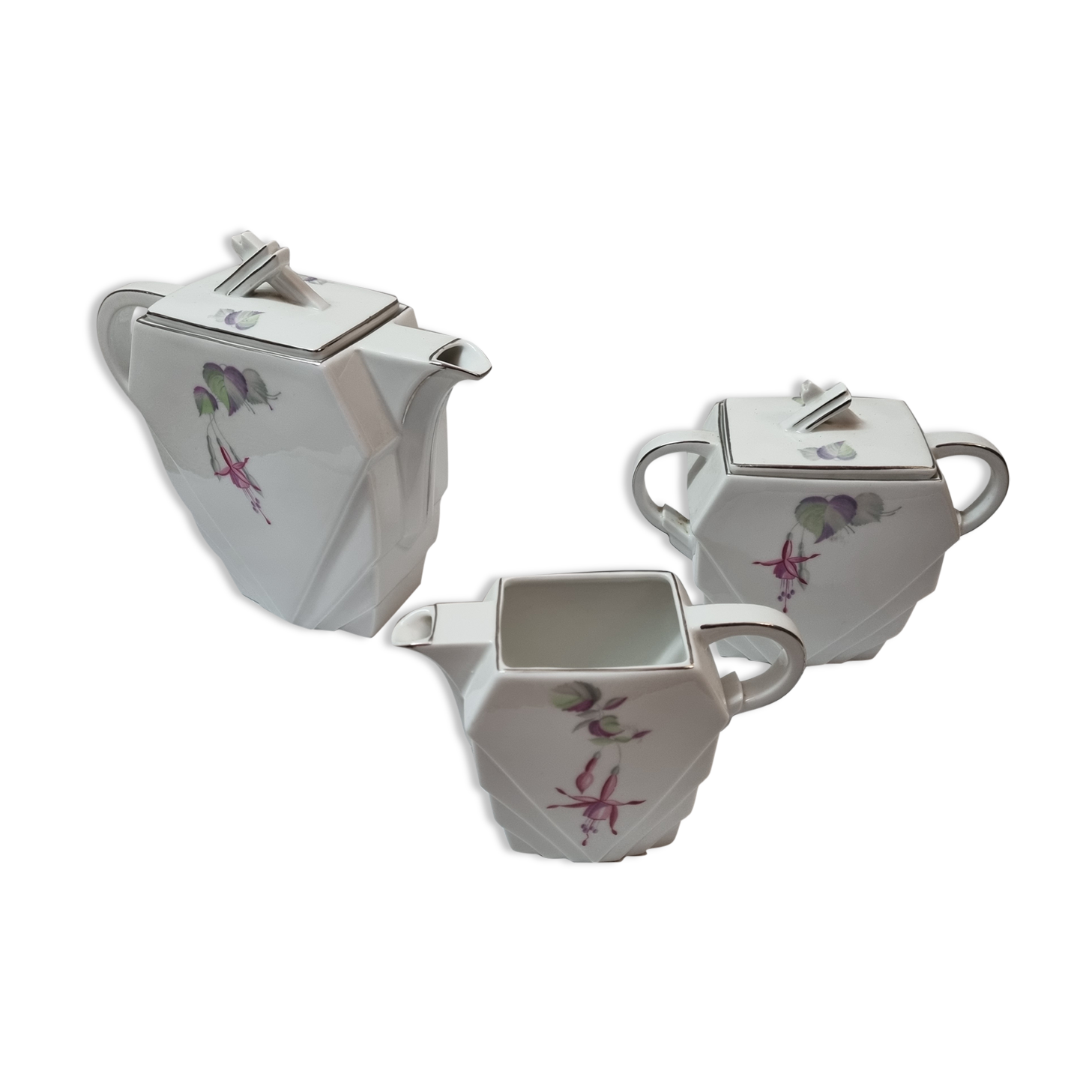 Art Deco Tea Set Royal Epia Czech