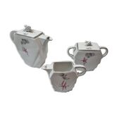 Art Deco Tea Set Royal Epia Czech