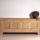 Buffet bas ancien sculpté en bois de sapin – Chine, vers 1900
