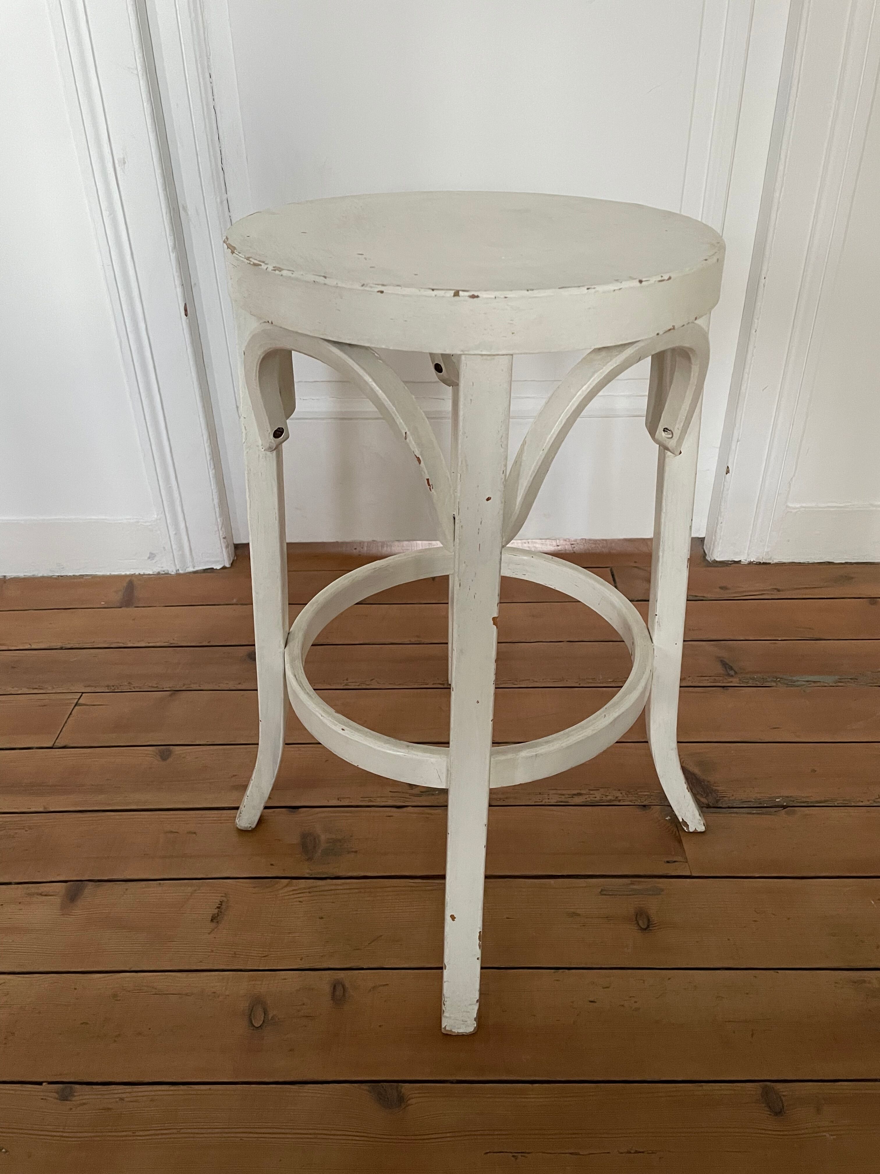 Old bentwood bar stool
