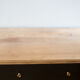 Commode vintage noire et bois