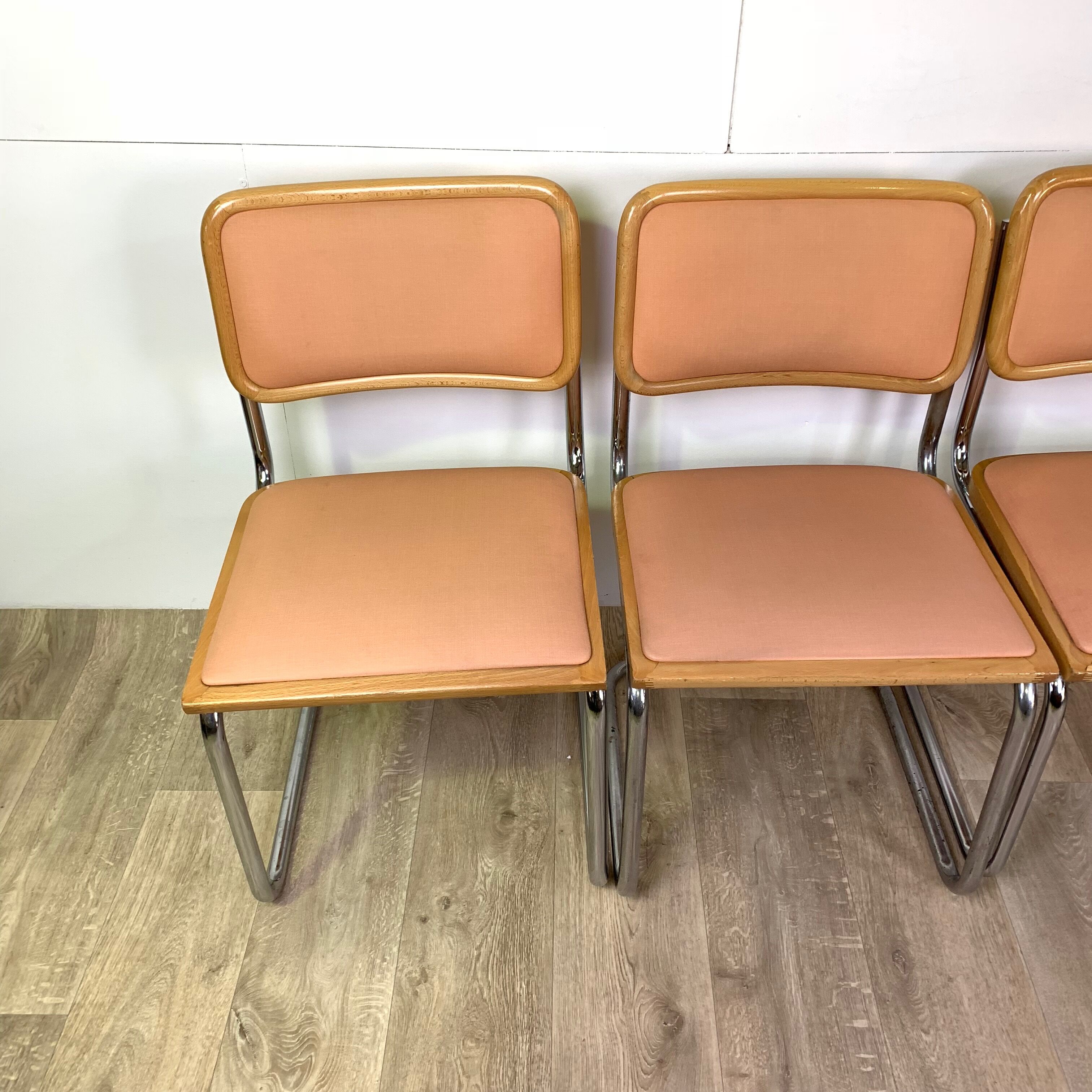 Lot of 4 chairs Cesca by Marcel Breuer