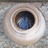 Glazed ceramic vase by Nadia and Alain Pinel